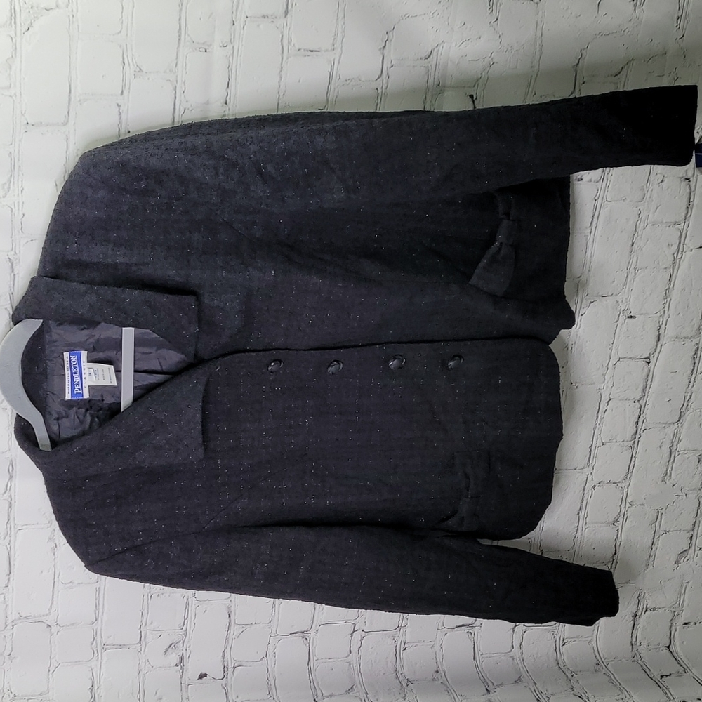 NWT vintage pendleton wool bow blazer